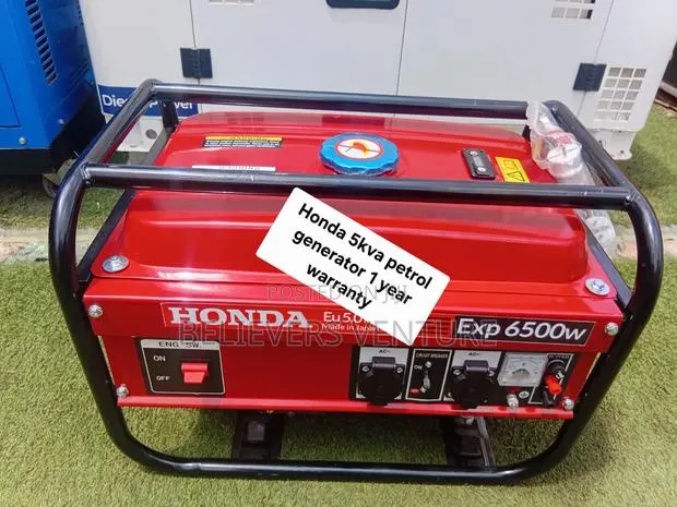 Honda Petrol Generator 5kVA – Reliable Honda Power to Keep You Going · Photo 1