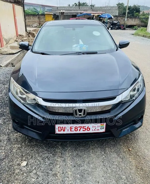 Honda Civic 2016 Gray · Photo 1