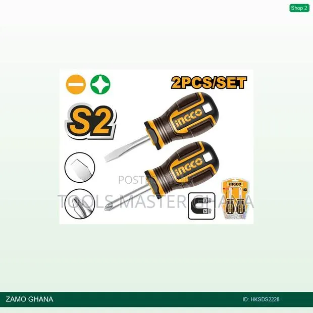 2 PCS Screwdriver - Hksds2228 · Photo 1