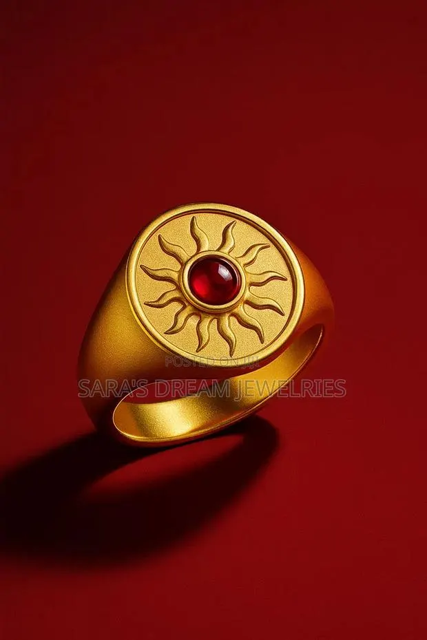 Solid Fashion Gold Ring · Photo 1