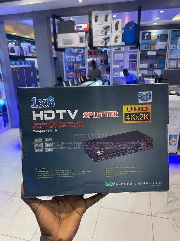 3d HDTV 1x8 Uhd Splitter · Photo 1
