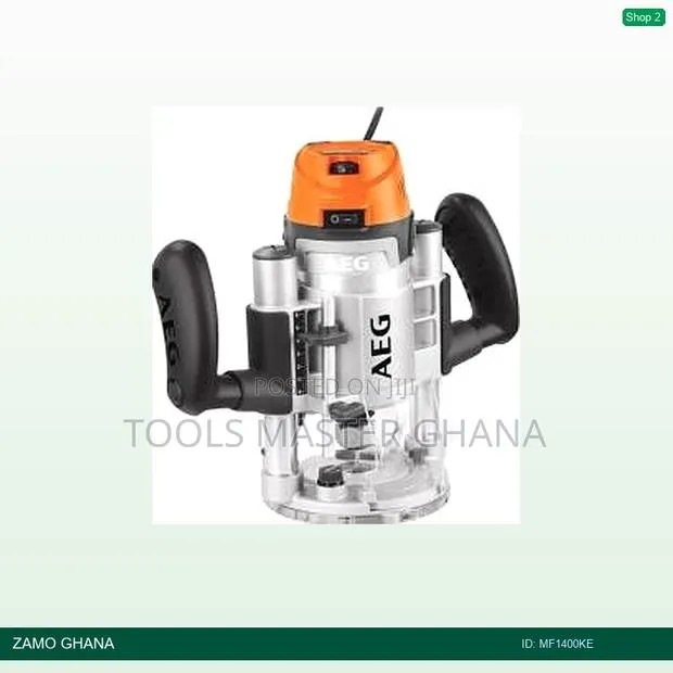 Plunge Fixed Base Combo Router 1400w - Mf1400ke · Photo 1
