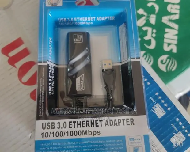 USB 3.0 Ethernet Adapter Gigabit Lan 10/100/1000mbps · Photo 1