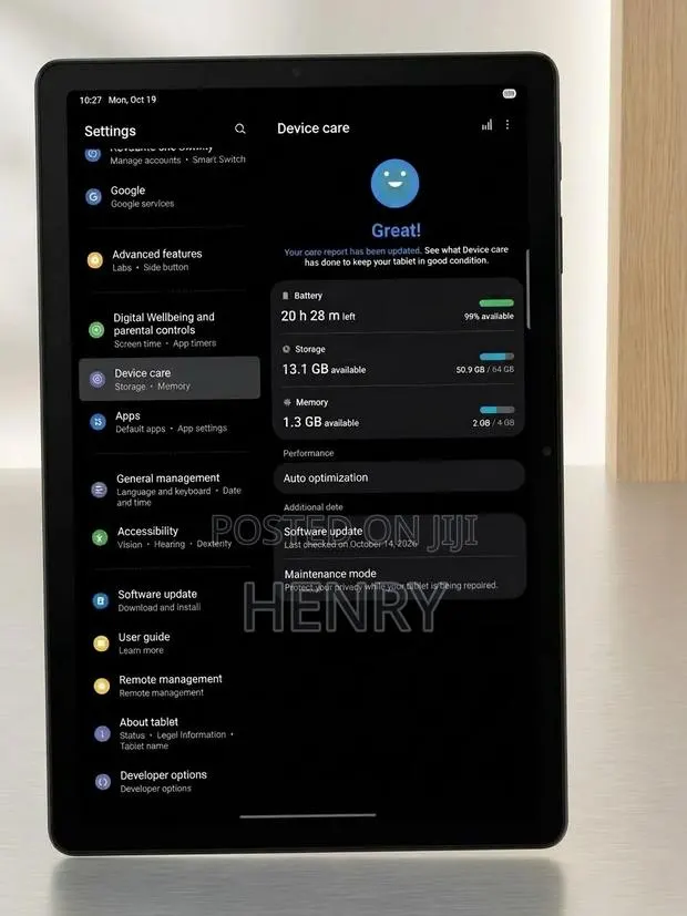 Samsung Galaxy Tab A9+ 64 GB Black · Photo 1