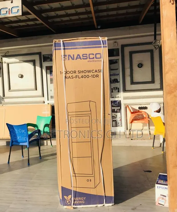 Sealed Nas-Fl400-1dr Singledoor Glass Nasco Fridge · Photo 1