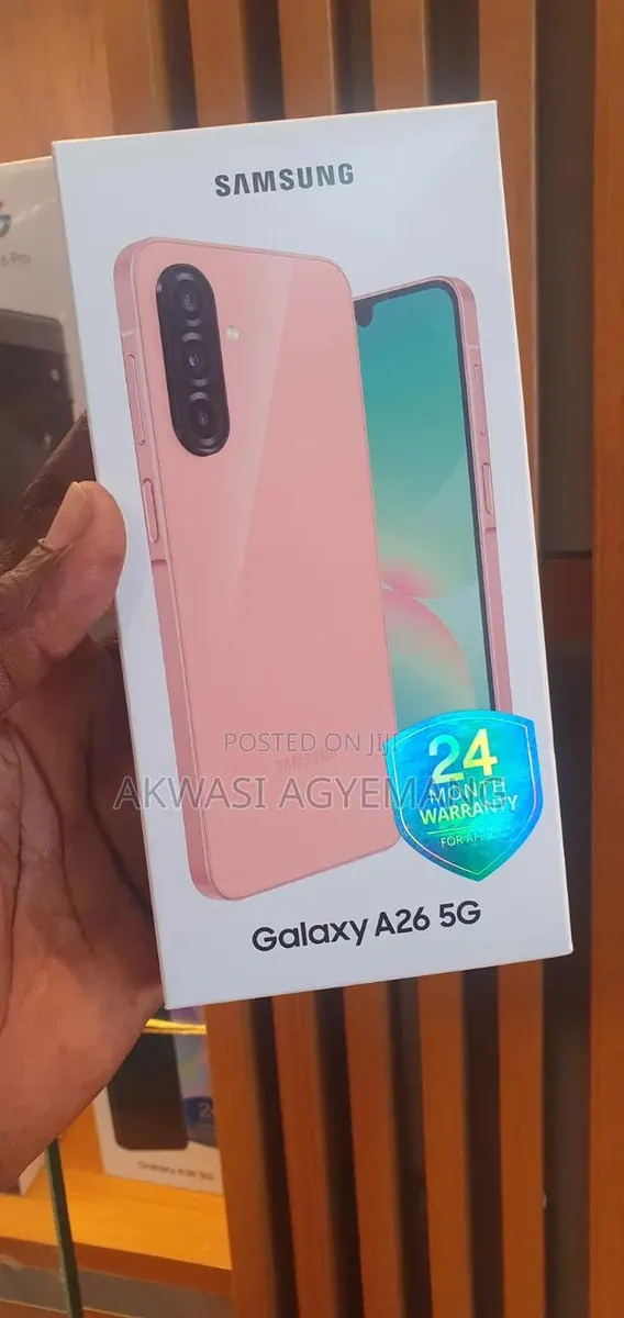 New Samsung Galaxy A26 128 GB Pink · Photo 1