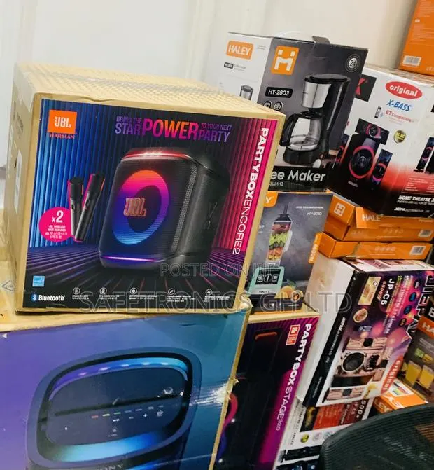 Newly Virtual JBL Partybox Encore 2 Party Speaker - Black · Photo 1