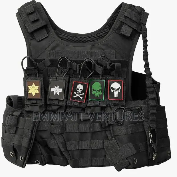 Security Vest Proof Black · Photo 1