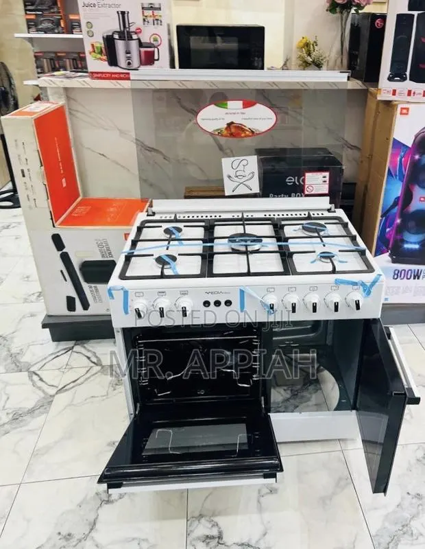 Shop Premium Mideatech 5 Burner With Grill(White)Auto Rotisserie · Photo 1