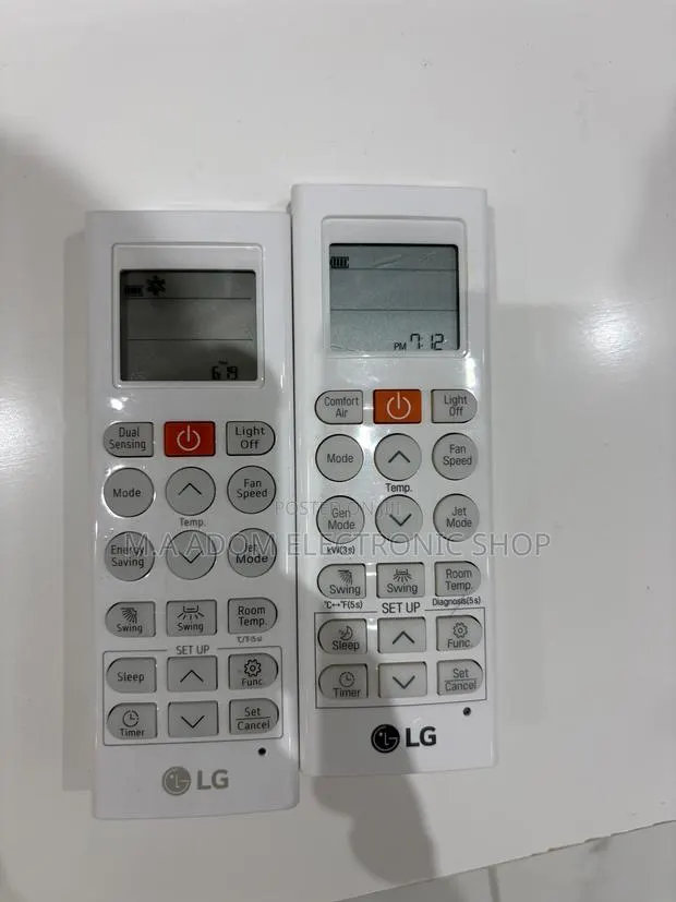Dual Inverter Air Conditioners Remote · Photo 1