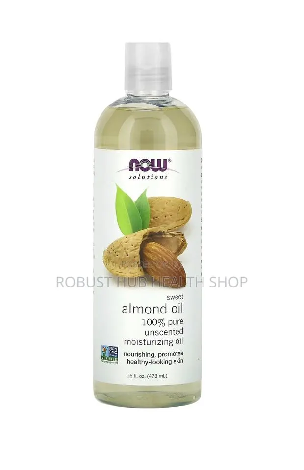 Now Sweet Almond Oil 473ml · Photo 1