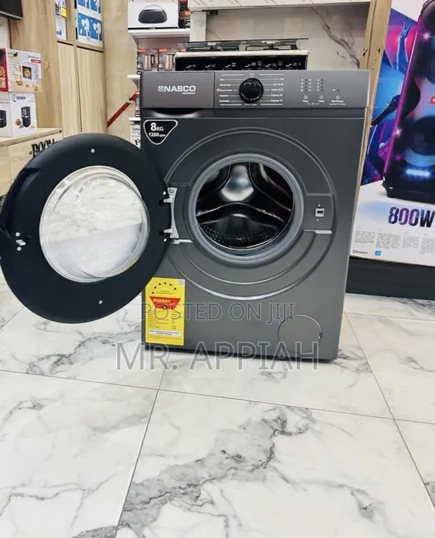Order Nasco 8kg Front Load Electric Washing Machine(Gray) · Photo 1