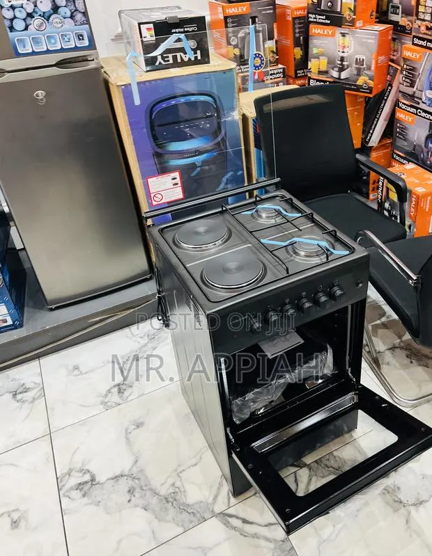 New Volcano 50x50 2 + 2 Burner Freestanding Gas Cooker With Oven. · Photo 1