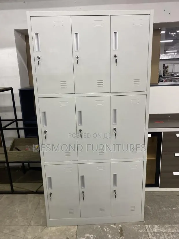 Office Cabinet 9 Lockers · Photo 1