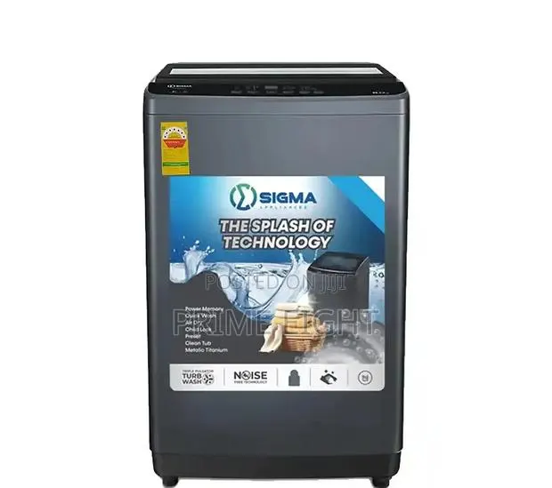 Sigma 8.5 KG Top Load SWM-T805TL Full Automatic Washing Machine · Photo 1