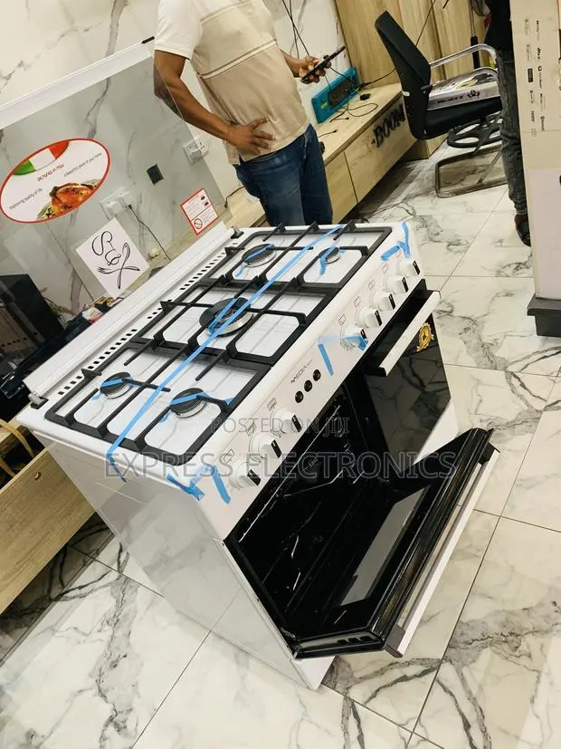 Zealous Sleek New 5burner Gas Cooker Oven 60/90 · Photo 1