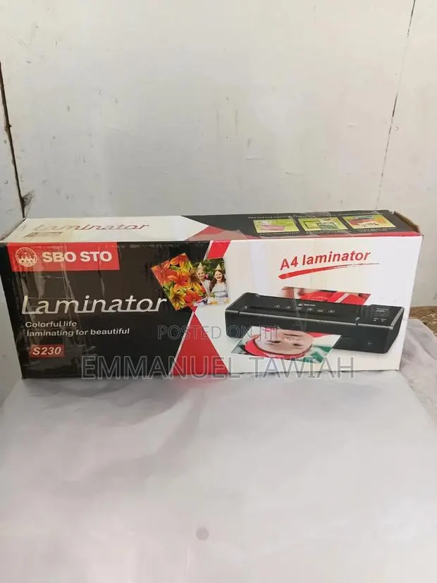 Sbo Sto Laminator · Photo 1