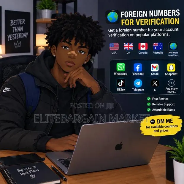 Foreign Numbers for Verification & Online Privacy · Photo 1