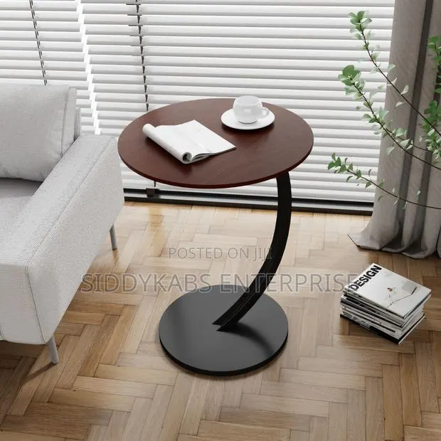 Round Wooden Table/Bedside Table