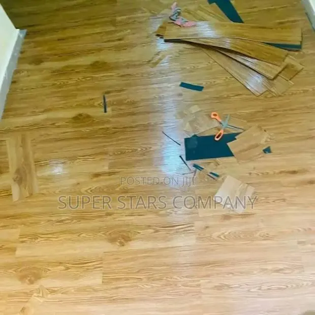 Great PVC Floor Tiles Installation · Photo 1