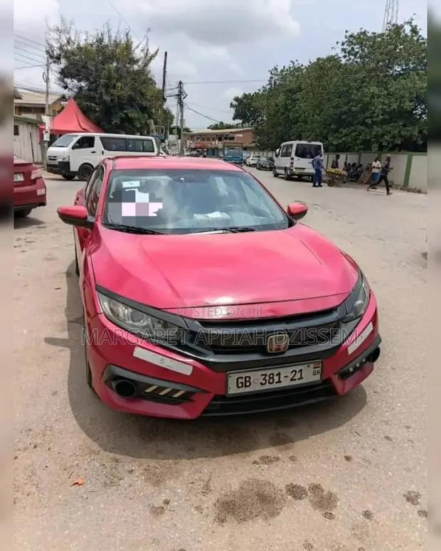Honda Civic 2016 Red · Photo 1