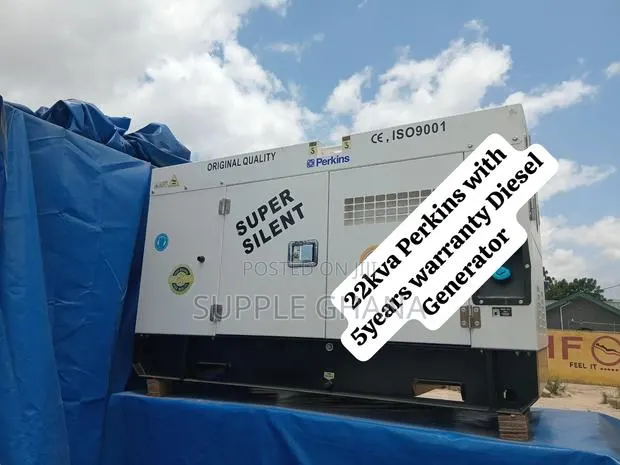 Perkins Silent Genset – Powerful Backup Power for Shops, Offices Homes · Photo 1