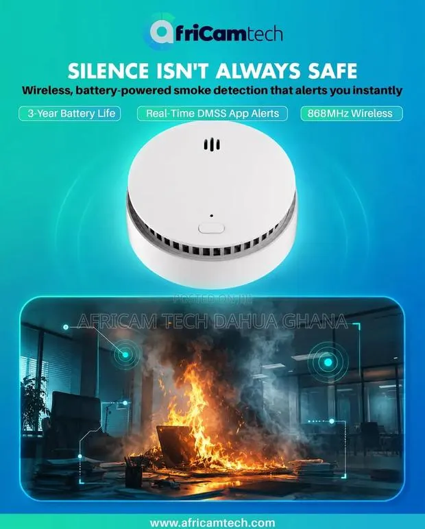 Dahua Wireless Smoke Detector · Photo 1
