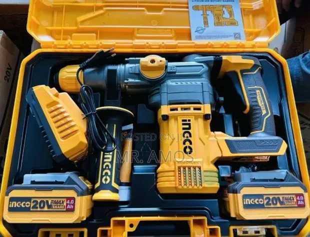 28MM Cordless Rotary Hammer With 4 PCS 4 PCS Bits - Crhli202882 · Photo 1