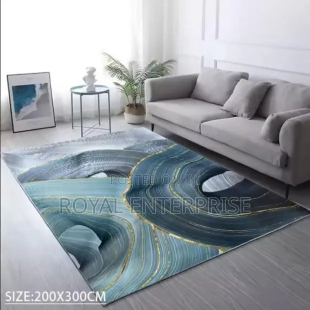 3d Crystal Velvet Carpet: Perfect for Living Room ( 200/300cm · Photo 1