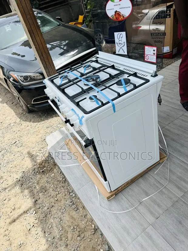 Quality Sleek Sea White Gas Cooker Oven White 5b 60/90 · Photo 1