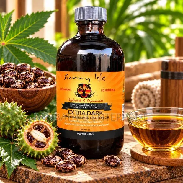 Sunny Isle Extra Dark Jamaican Black Castor Oil 8 Fl Oz · Photo 1