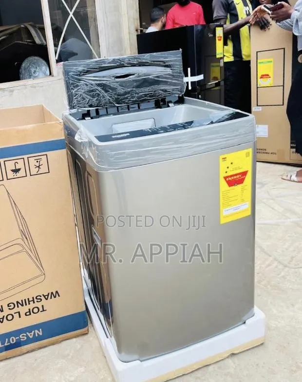 Get Unique Nasco 7kg Full Automatic Washing Machine(Gray). · Photo 1