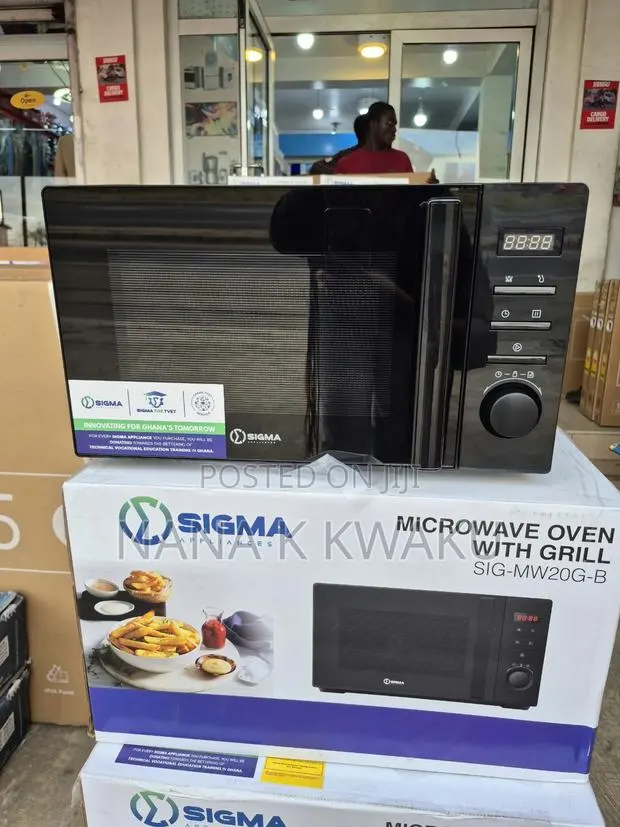 Black Sigma 20litres Microwave Stainless Steel · Photo 1