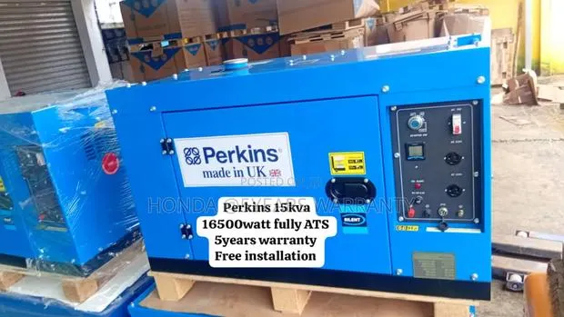 Uk Perkins 15kva 16500watt Diesel Generator Fully Ats 15kva · Photo 1