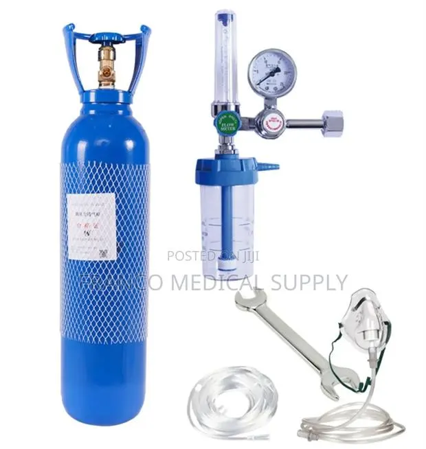 Oxygen Cylinder With Stand and Trolley · Photo 1