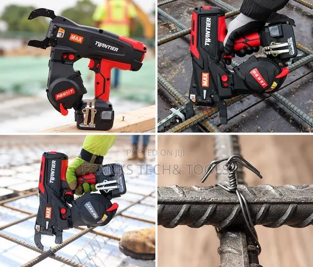 MAX Automatic Rebar Tying Machine for Hire – Steel Benders Decking · Photo 1
