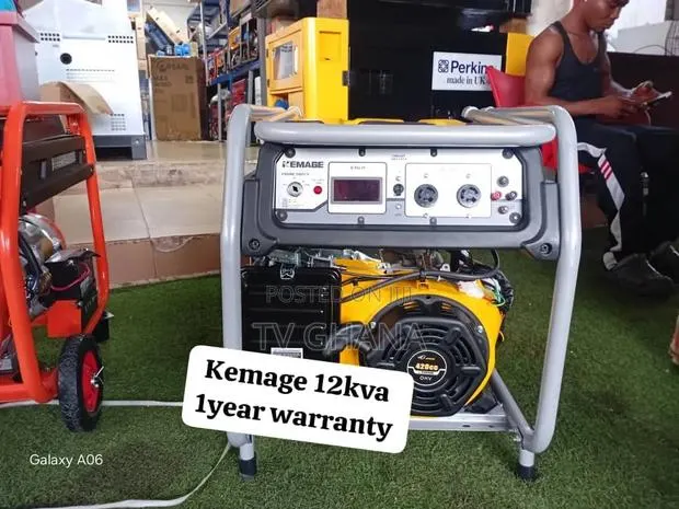 Kemage 12kVA Premium Petrol Generator – Stable Power for 12kva · Photo 1