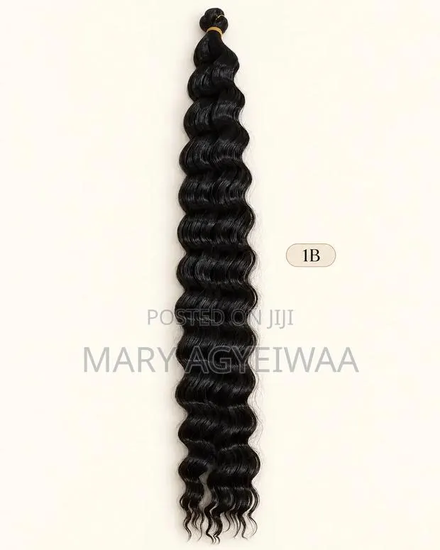 Deep Wave Braiding Hair Extensions – Multiple Colours Available · Photo 1