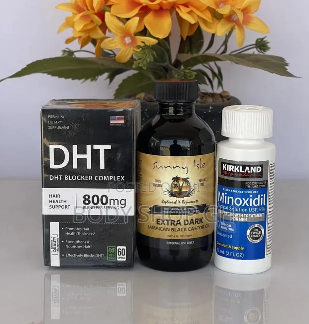 Kirkland Minoxidil + Biotin + DHT Blocker - Stops Hairloss · Photo 1