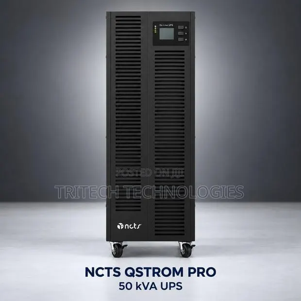 NCTS QSTROM PRO 50kVA 3-Phase Online Double Conversion UPS · Photo 1