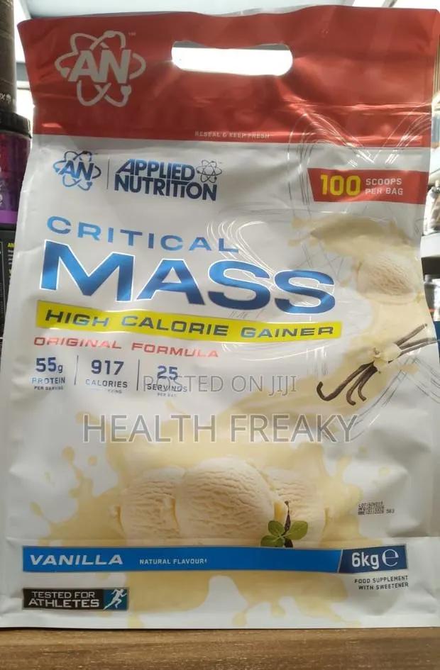 Applied Nutrition Critical Mass Gainer Muscle Builder Weight Gainer · Photo 1