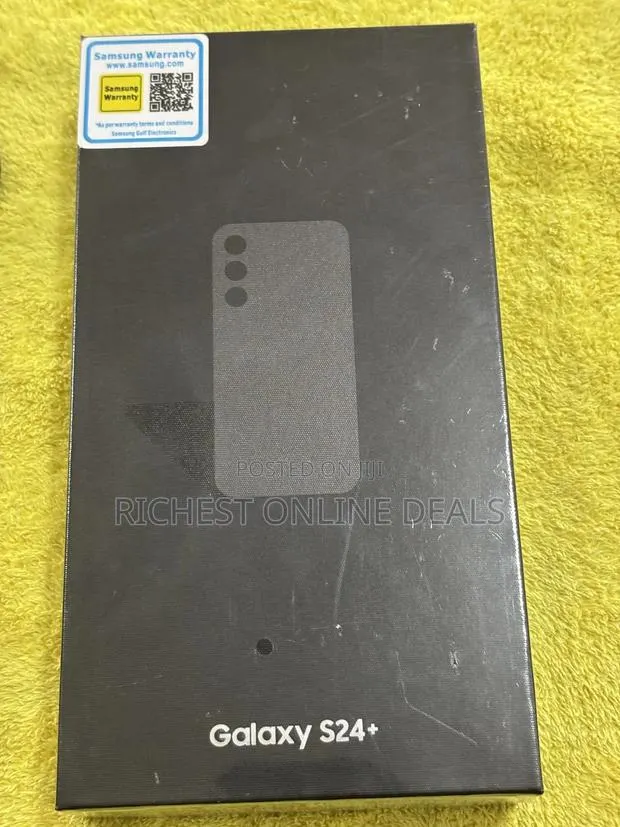 New Samsung Galaxy S24 Plus 256 GB Black · Photo 1