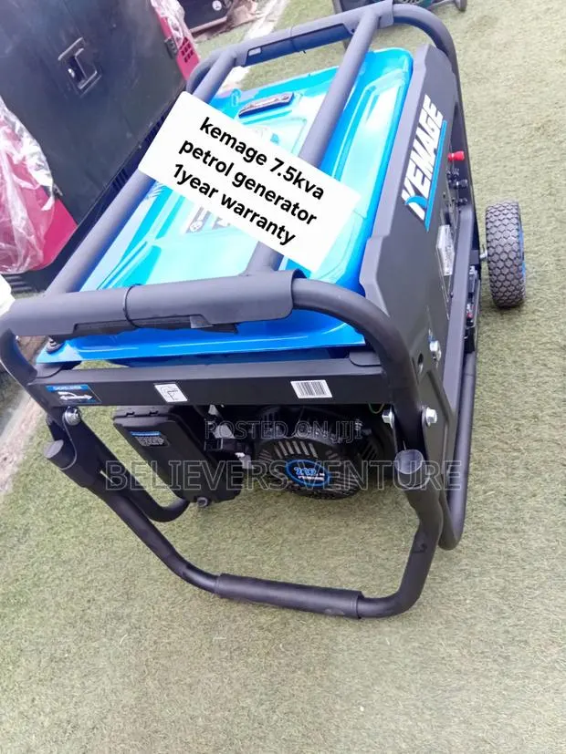 Kemage 7.5KVA Petrol Generator for Domestic and Commercial Use · Photo 1