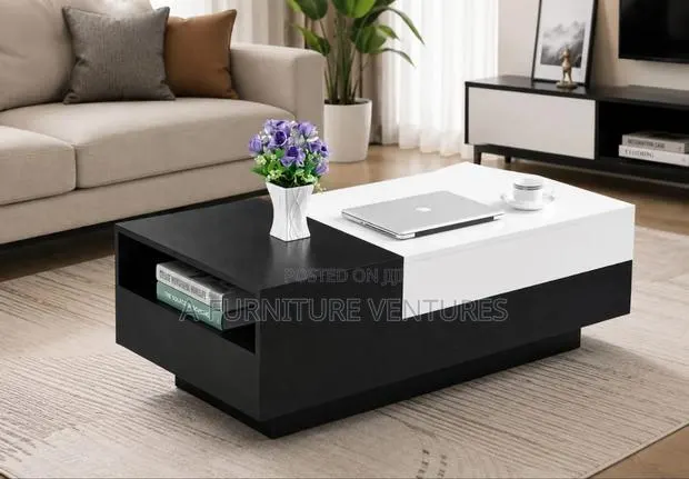 Elegant Wooden Center Table · Photo 1