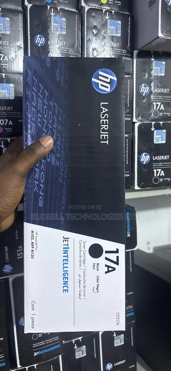 Hp 17a (Cf217a) Black Original Laserjet Toner Cartridge · Photo 1