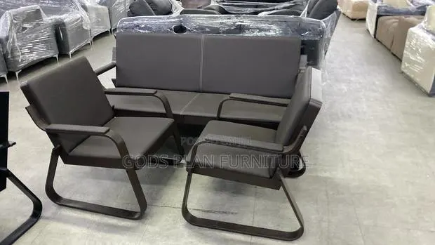 Orange Office Sofa · Photo 1