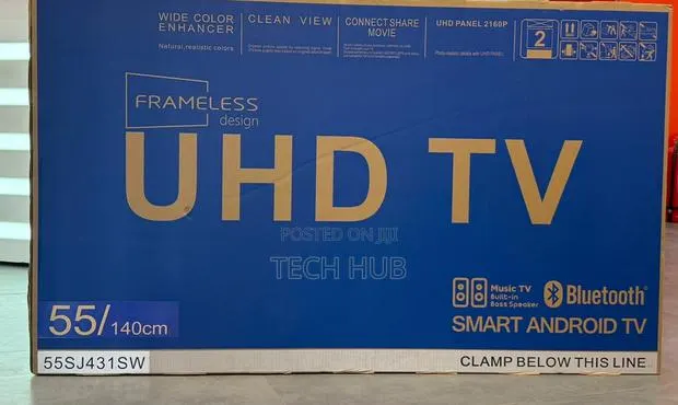 Amaz TV 55sj431sw Frameless Smart TV 55 · Photo 1