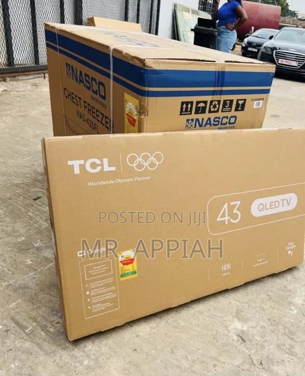 Purchase Affordable TCL 43” Qled 2k Smart Android TV(Remote Control). · Photo 1