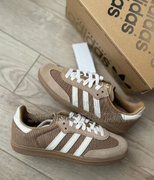 Adidas Samba Unisex Brown/White · Photo 1