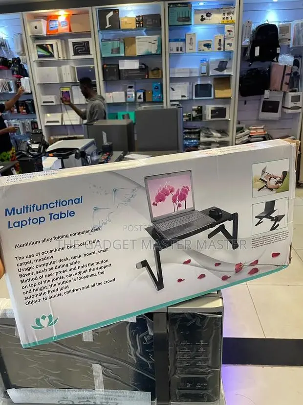Multifunctional Foldable Laptop Table Desk · Photo 1
